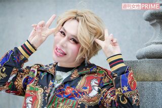 すかさずエゴサーチして「“銀座でアレン様を見た”ってつぶやかれてた♪」とアガるアレン