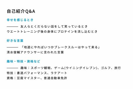 布施宏倖アナのプロフィール（テレビ朝日HPより）