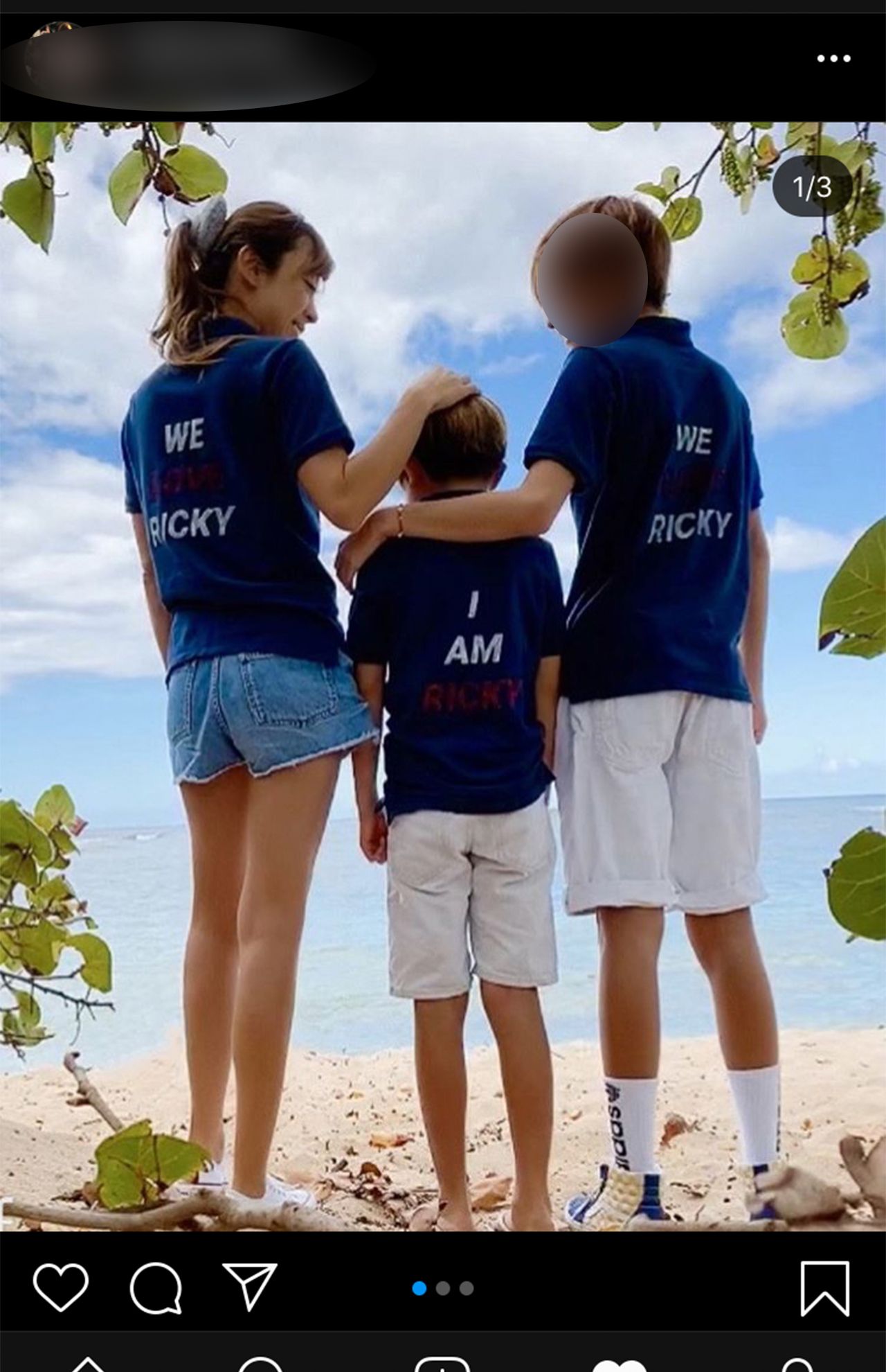 山口達也容疑者逮捕の前日、元妻のアカウントがアップした「子どもの誕生日会」の様子（インスタグラムより）