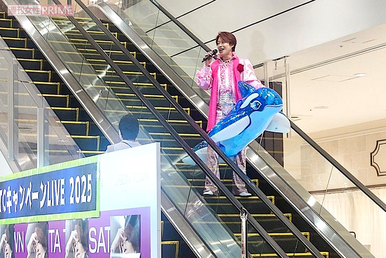 ショッピングモールや町おこしなど、全国津々浦々からお呼びがかかっているという　写真提供／エレガント桐生