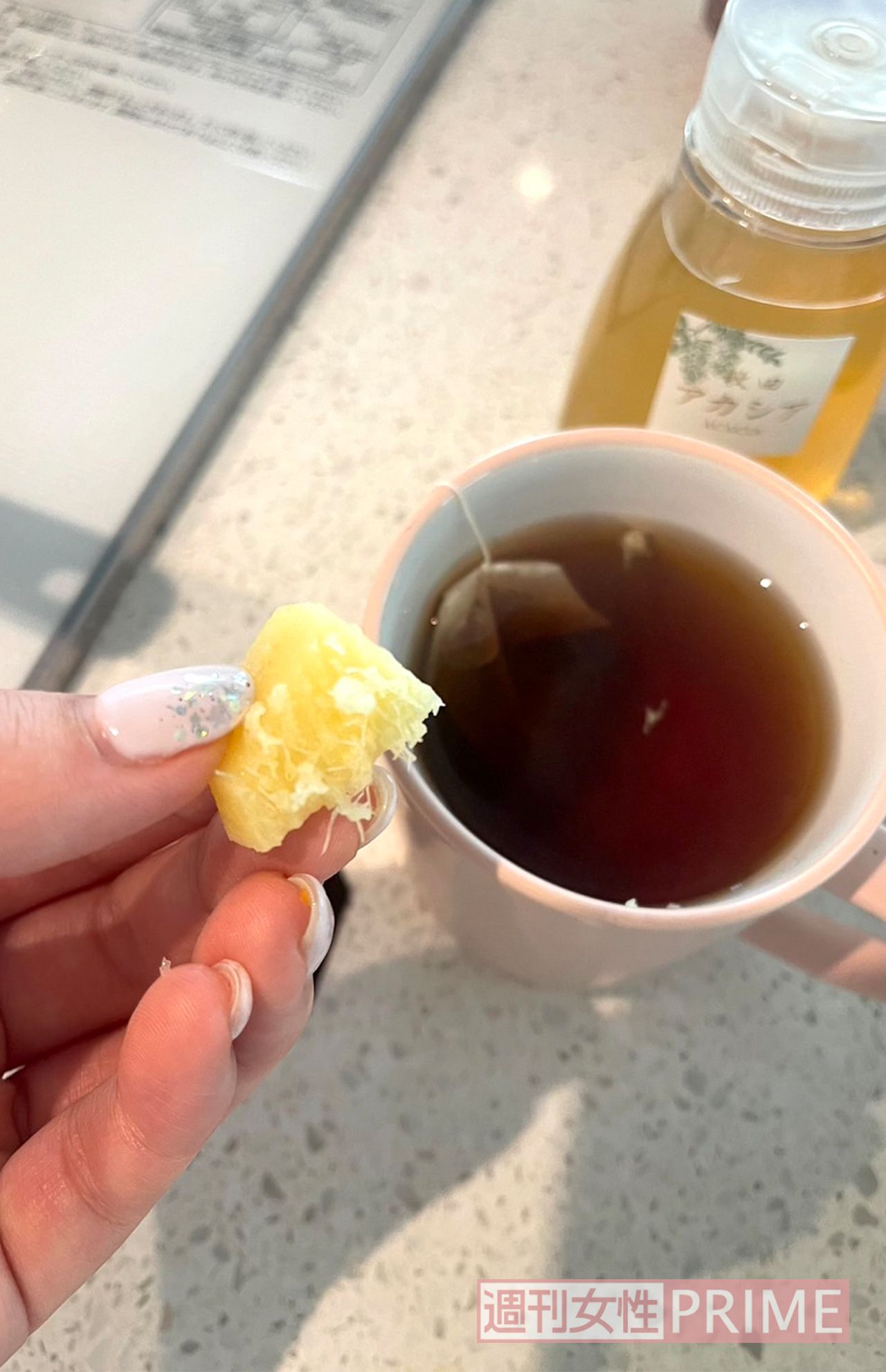 しょうが紅茶で身体の中から温かく!　夫婦で飲んでます