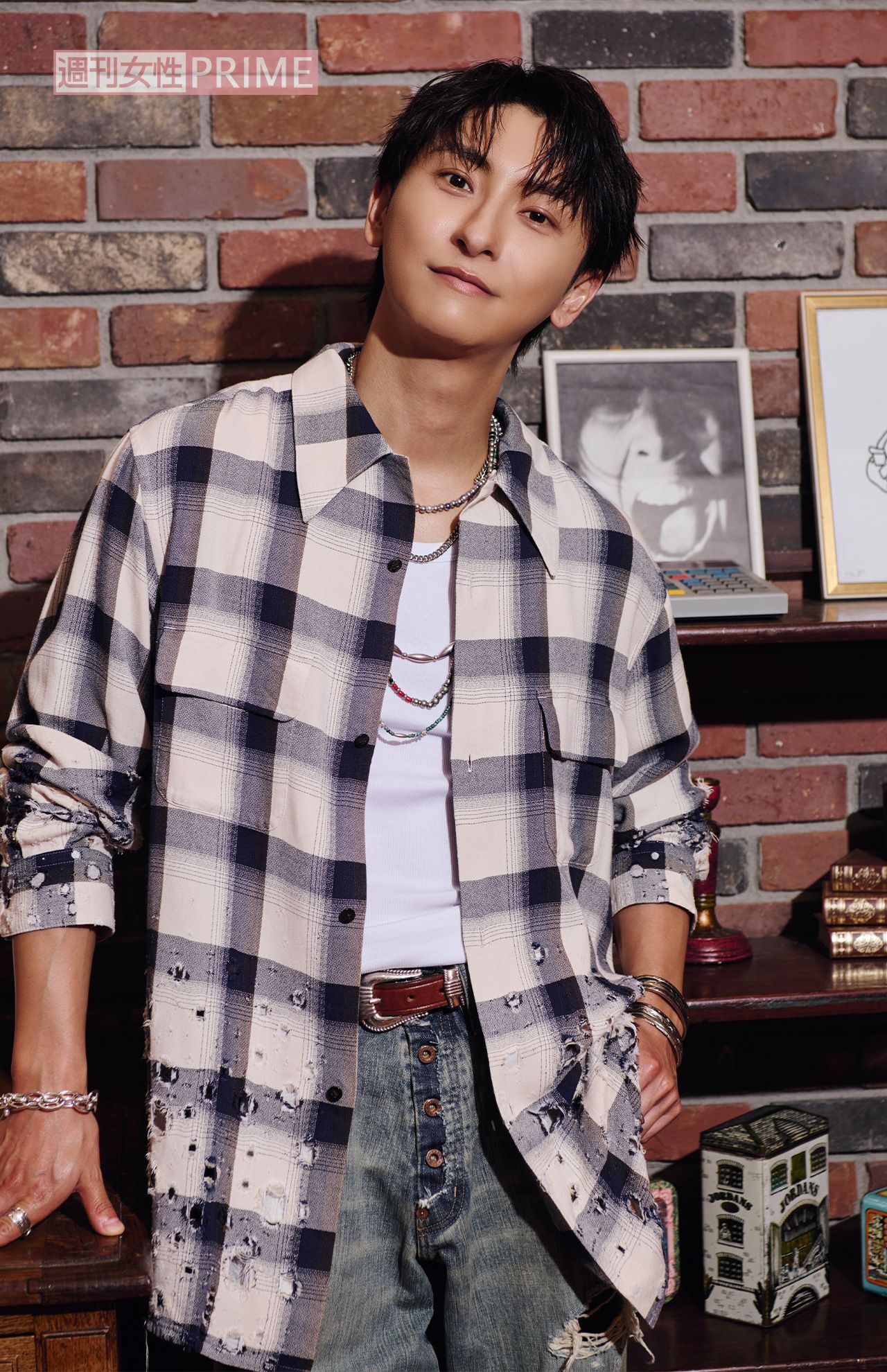 「AAA」與真司郎　撮影／山田智絵