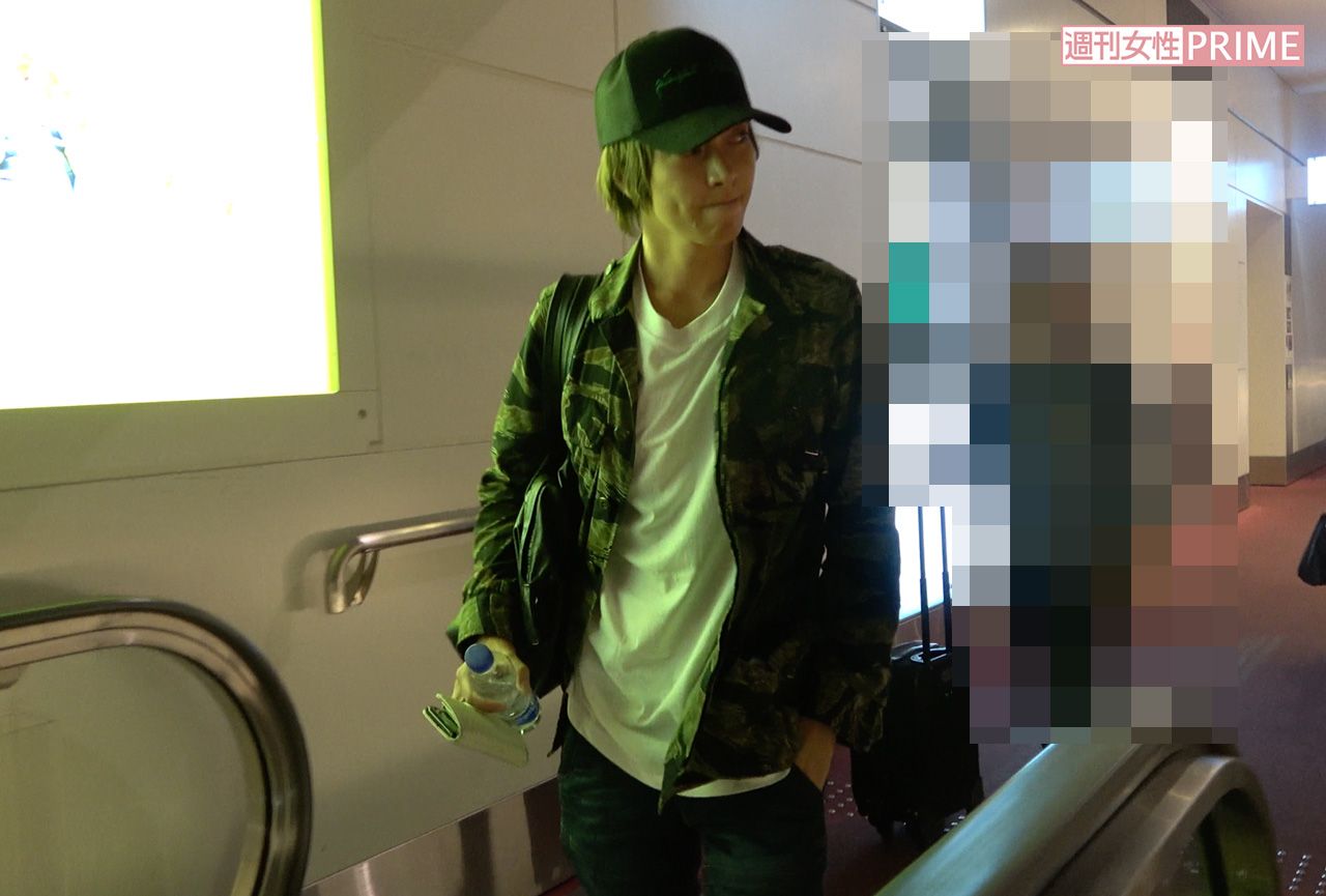 帰国便から出てきた山P