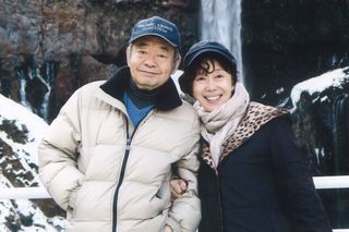 2018年冬、夫の和田誠さんと日光へ