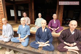 ドラマ『ぶっせん』撮影現場にて　撮影／近藤陽介