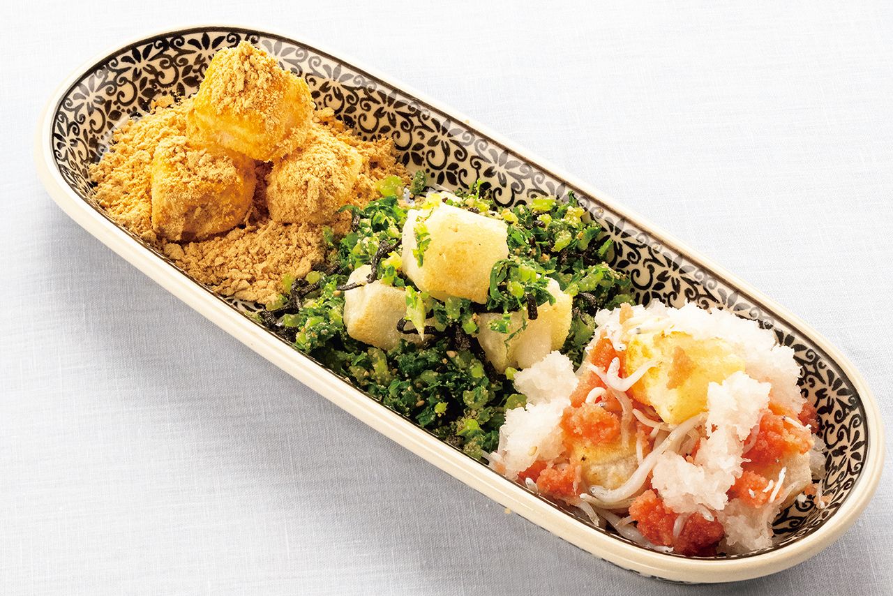 焼きもち3種　撮影／向村春樹