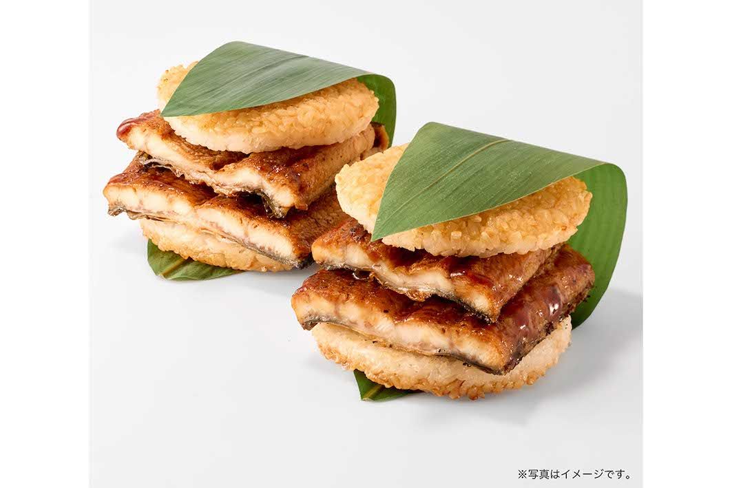 モスバーガーが公式オンラインショップで限定販売する『「モスの匠味」炭焼き国産鰻重バーガー〈2個入り〉』。5800円という超強気価格（公式サイトより）