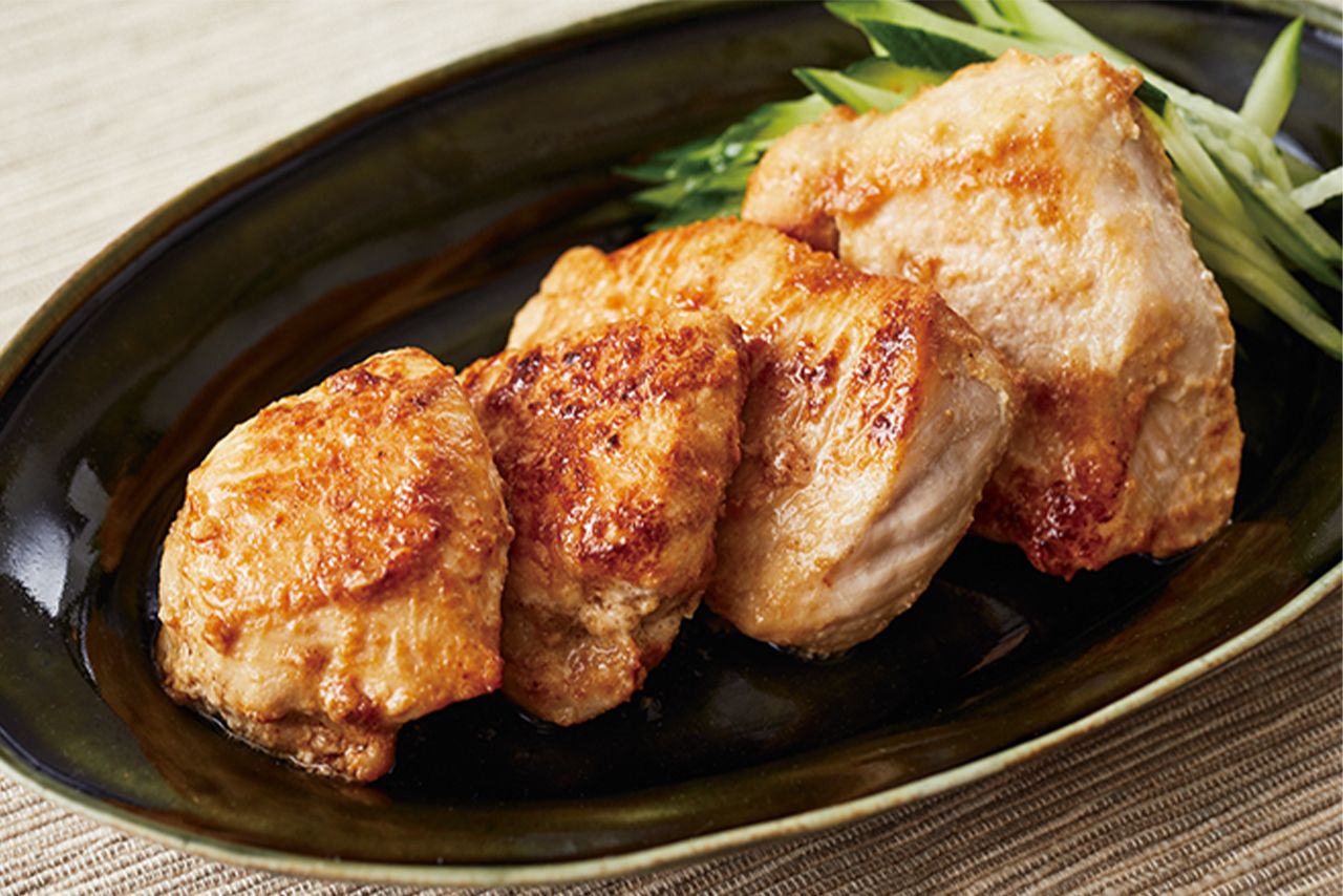 鶏肉のマヨ＆ポン酢焼き