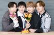 U-KISS 左からフン(27)、イライ(27)、キソプ(27)、ジュン(21) 撮影/山田智絵
