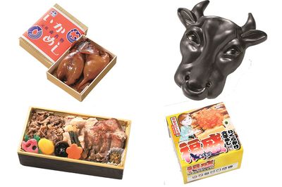 干支にちなんだ牛肉競演、見ているだけでお腹が空く「駅弁甲子園」開幕！