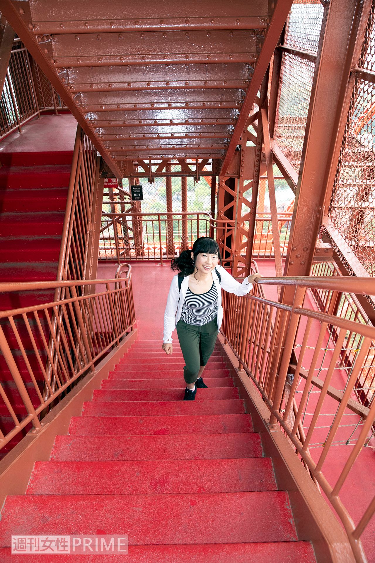 【400段】景色を見る余裕もなくなり、笑顔もひきつる　撮影／北村史成