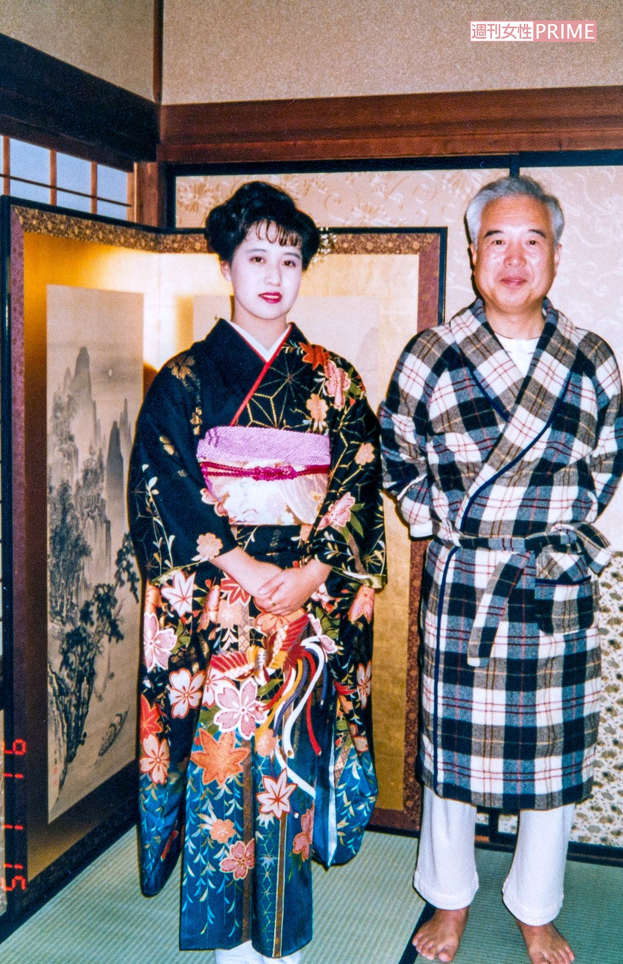 成人式の日。何度道をはずれても、「目標ができてよかった」と応援してくれた父と