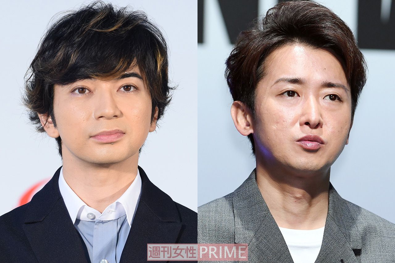嵐の松本潤と大野智