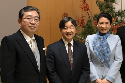 乃万暢敏さんは'19年のお正月、お代替わりを控えた皇太子ご夫妻（当時）と面会された