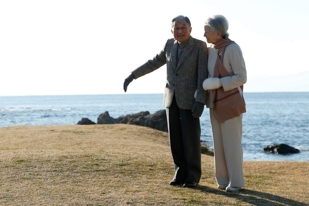 葉山には上皇さまとおふたりで足を運ばれることも