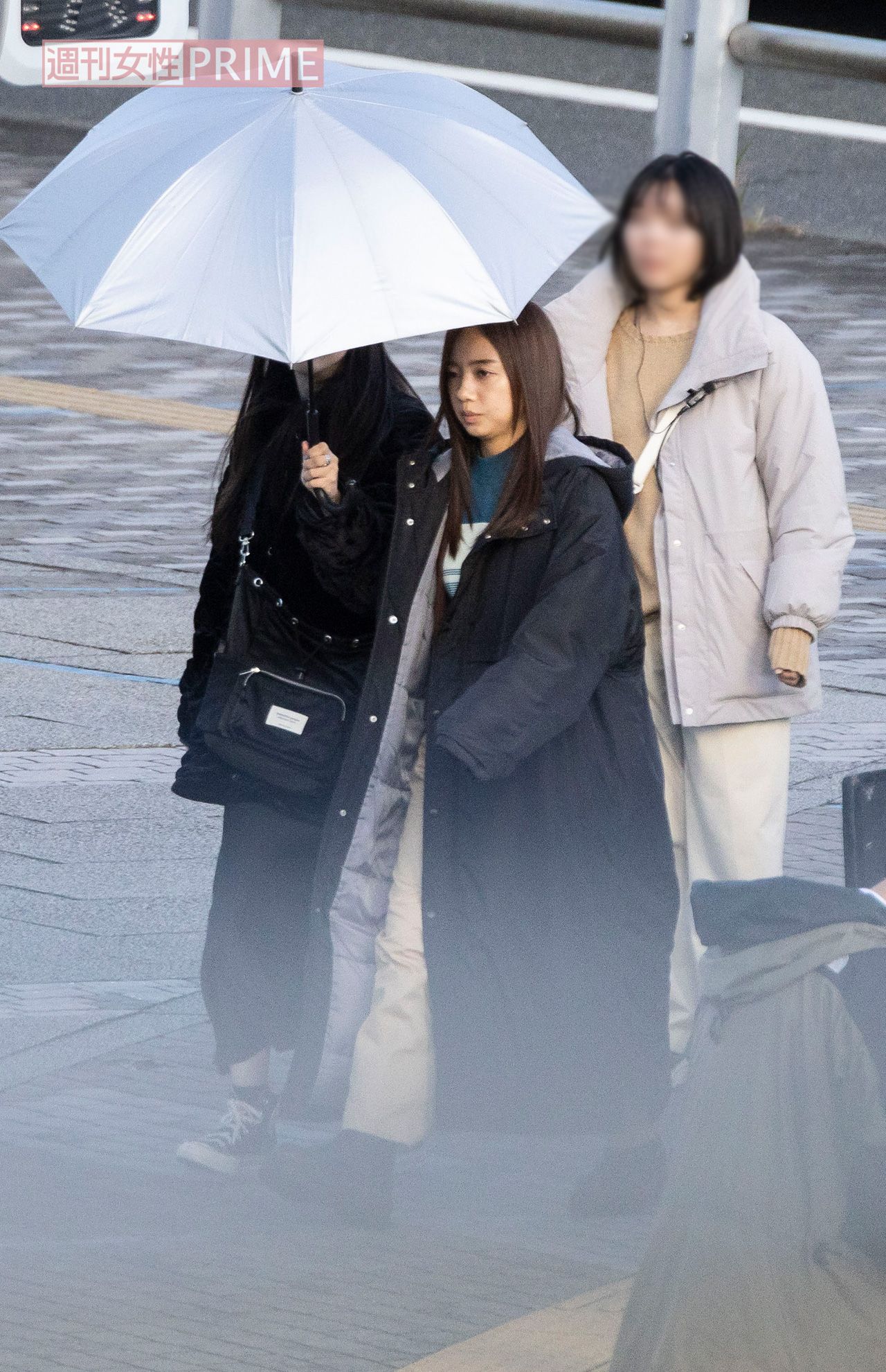 2024年11月初旬、ロケに臨んでいた元「日向坂46」齊藤京子