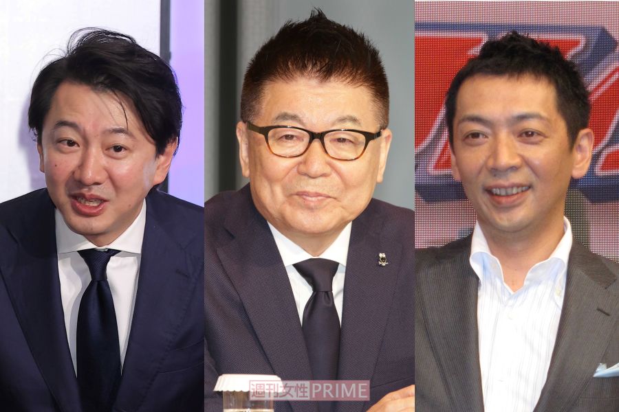 左から青井実、生島ヒロシ、宮根誠司