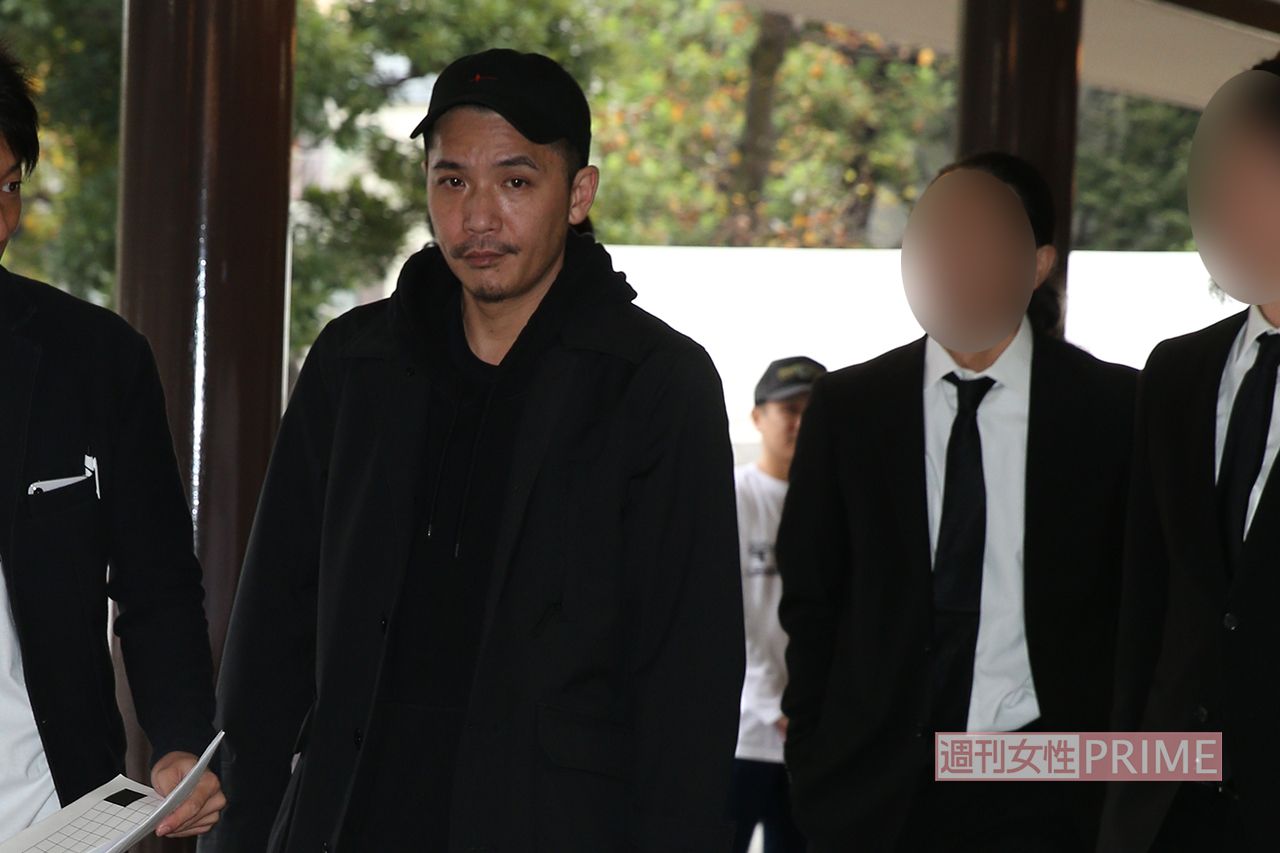 山本KID徳郁さんの葬儀に参列したZeebra