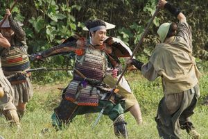 武田家が滅びてから、真田家を守ることを一番に考えてきた信幸たち。その思いを胸に、親子は袂を分かつ――　（NHK提供）