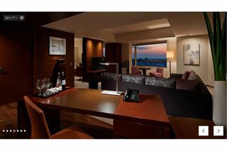 中居正広と“男性タレント”による女子アナとの“ホテル飲み会”が開かれたとされている『グランドハイアット東京』のスイートルーム。松本人志の性加害疑惑の際にも取り沙汰された（ホテルの公式サイトより）