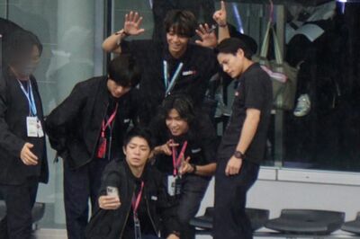 鈴鹿サーキット」で開催された「F1日本グランプリ」を観戦するKing&Prince（ツイッターより）