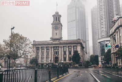 春節でにぎわうはずの街もゴーストタウンのように静まり返っていた（エンさん提供）