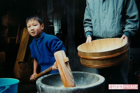 憲満さん、5歳のころ