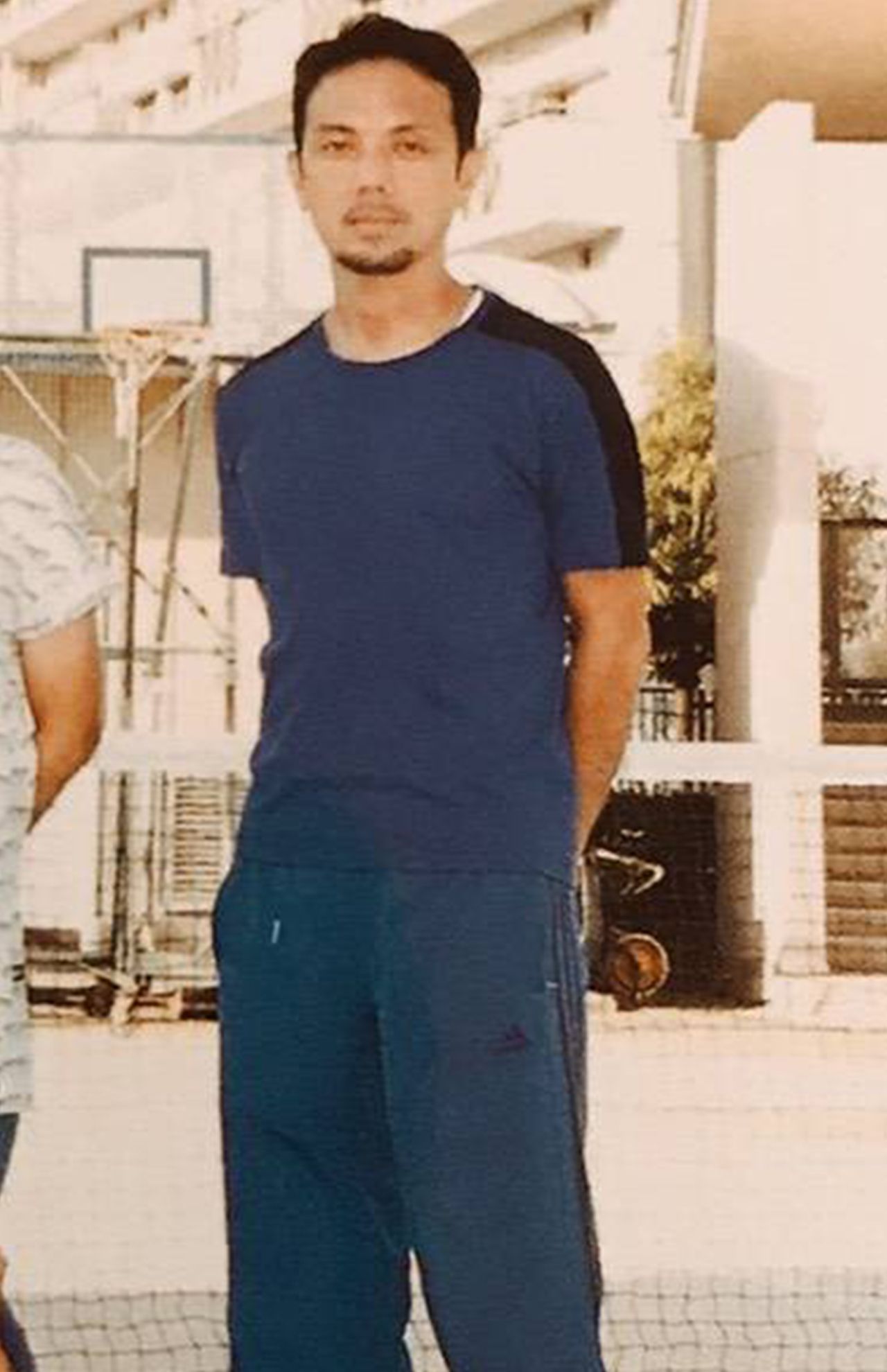 北條隆弘容疑者、副顧問を務めるテニス部では怒りっぽかった（知人提供）