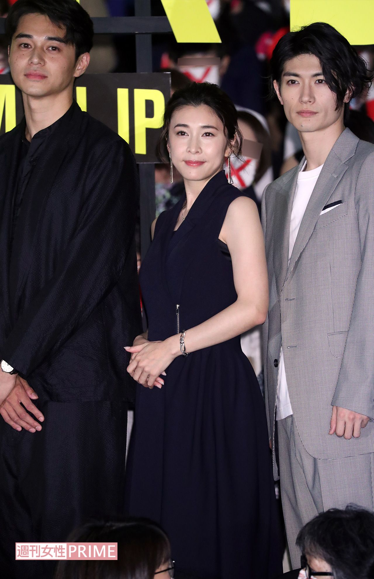 東出昌大、三浦春馬さんらと共演した映画『コンフィデンスマンJP』初日舞台挨拶（2019年5月）