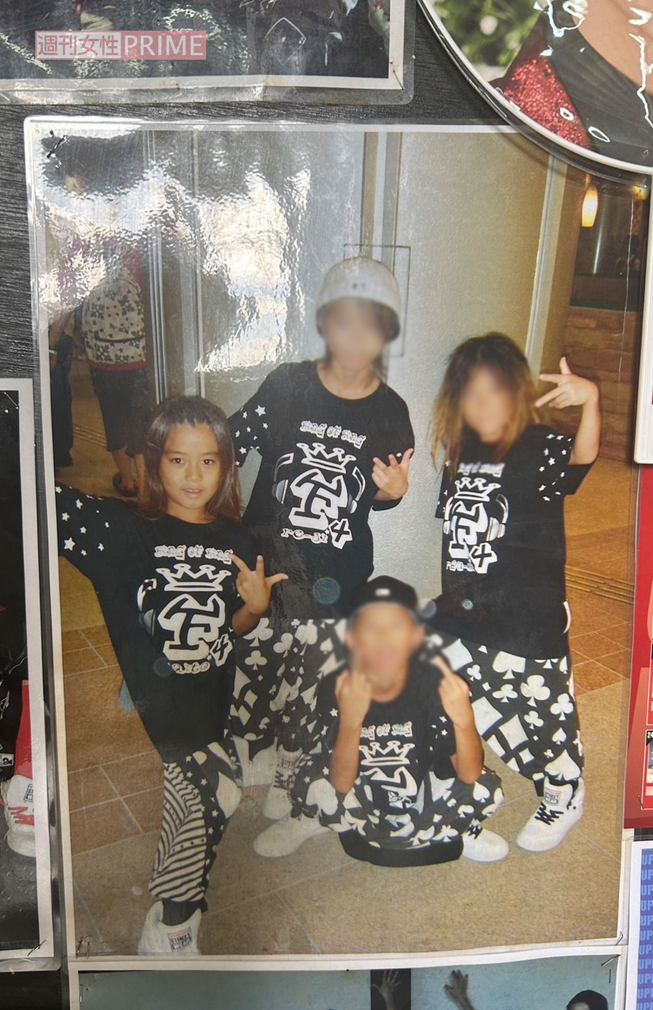 キッズダンスユニット『F4』時代の髙橋海人。当時は数々のコンテストで優勝していた（一部編集部加工）