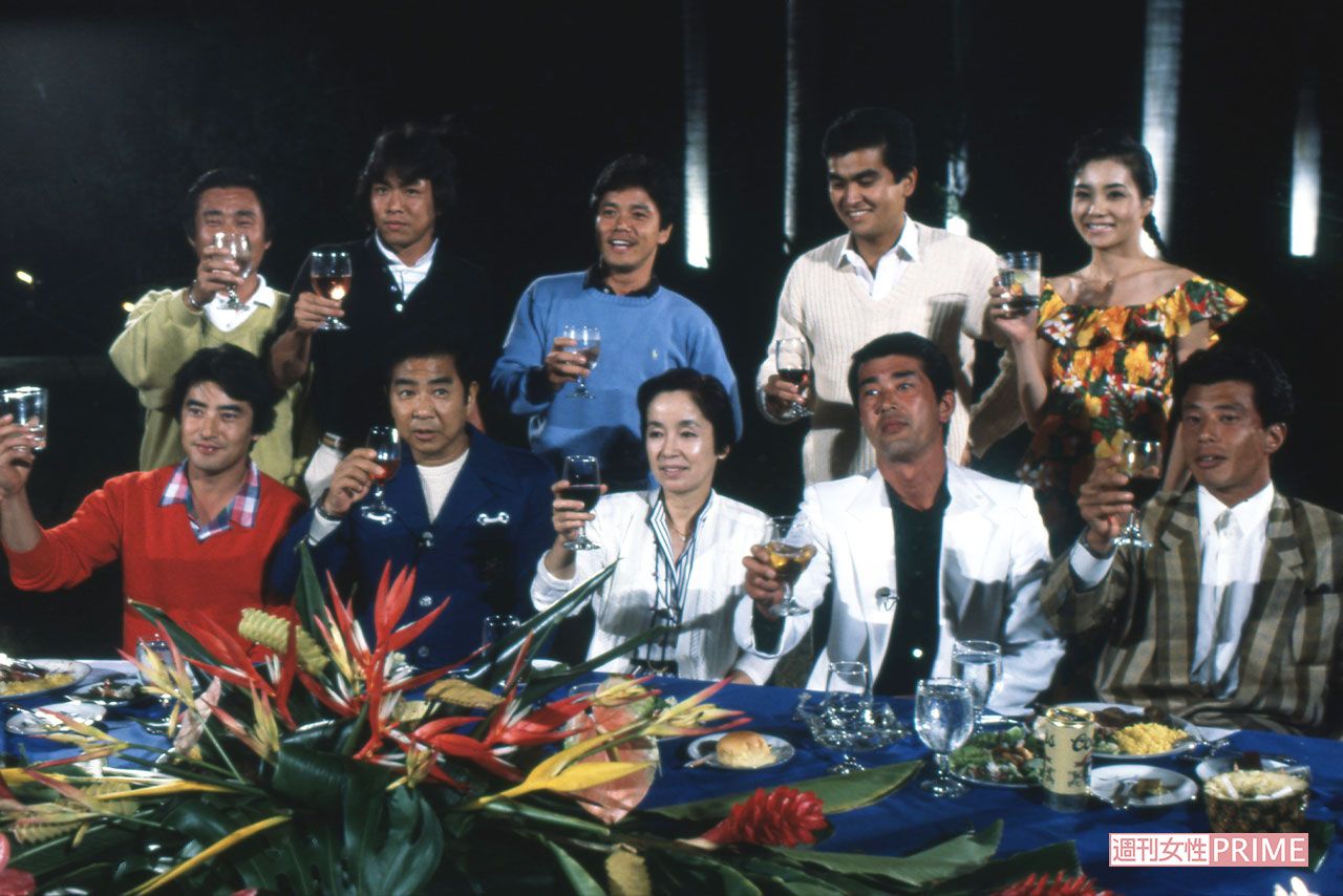 1986年、石原軍団ハワイ旅行