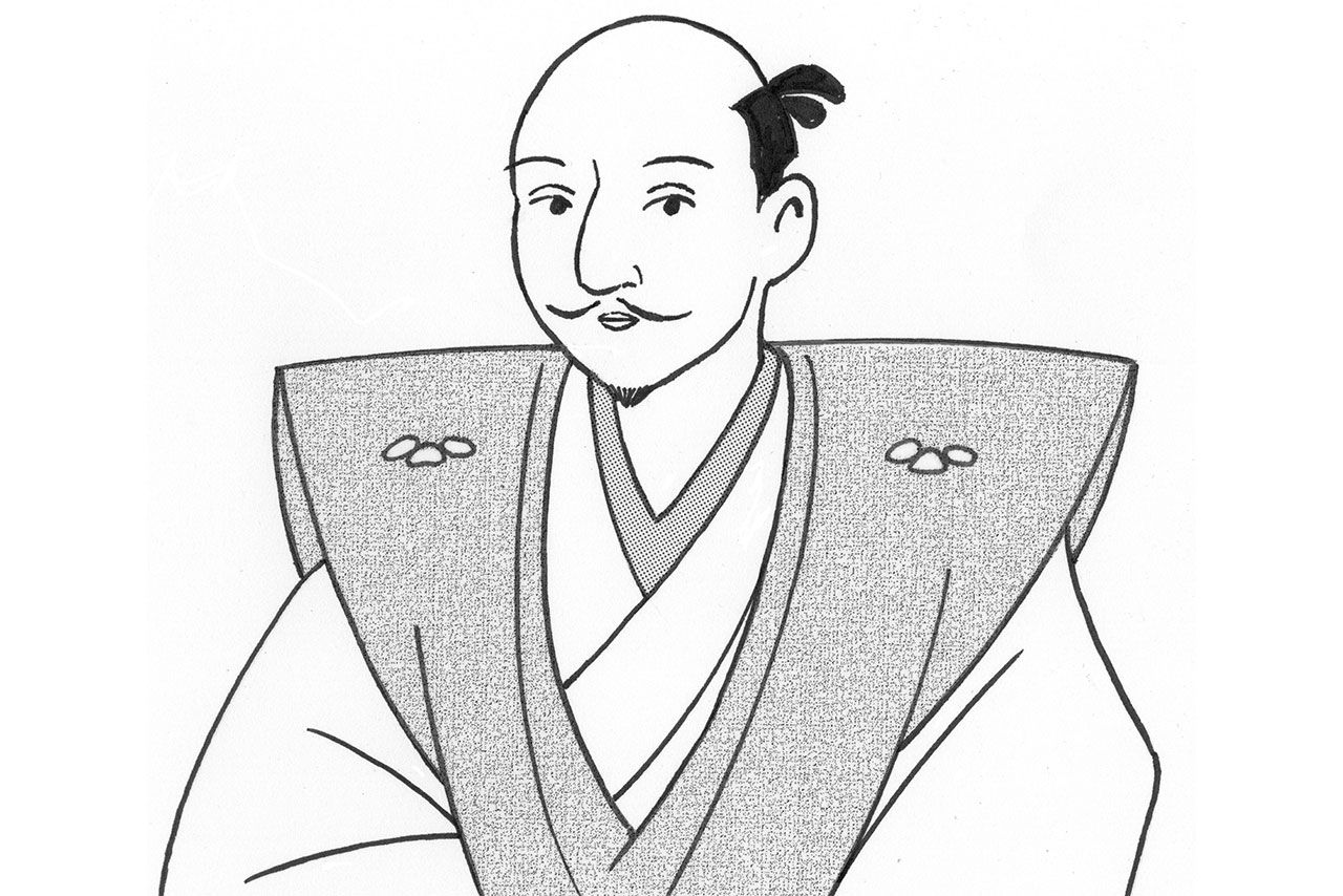 織田信長　若いころ、派手な身なりで奇行が目立った信長は「大うつけ」と言われたが、今やリーダー像として人気に　イラスト/太田由紀