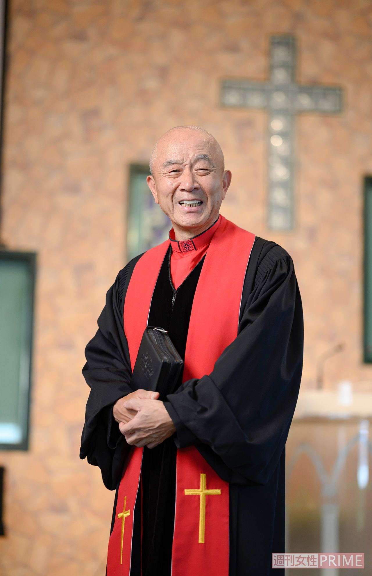 シロアムキリスト教会の牧師・鈴木啓之さん（撮影／渡邉智裕）