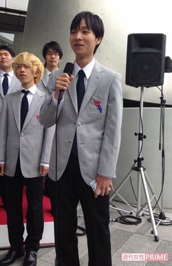 2014年、ワグネル男声合唱団の金沢でのイベント出演で、司会を担当。ワグネルでは、ヨーロッパでの演奏会にも参加し、活躍の幅を広げていた