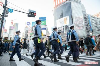 渋谷ハロウィーンの様子（10月31日撮影）