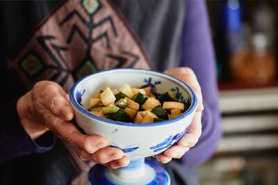 大根ときゅうりのしょうゆ漬け（写真／林ひろし）