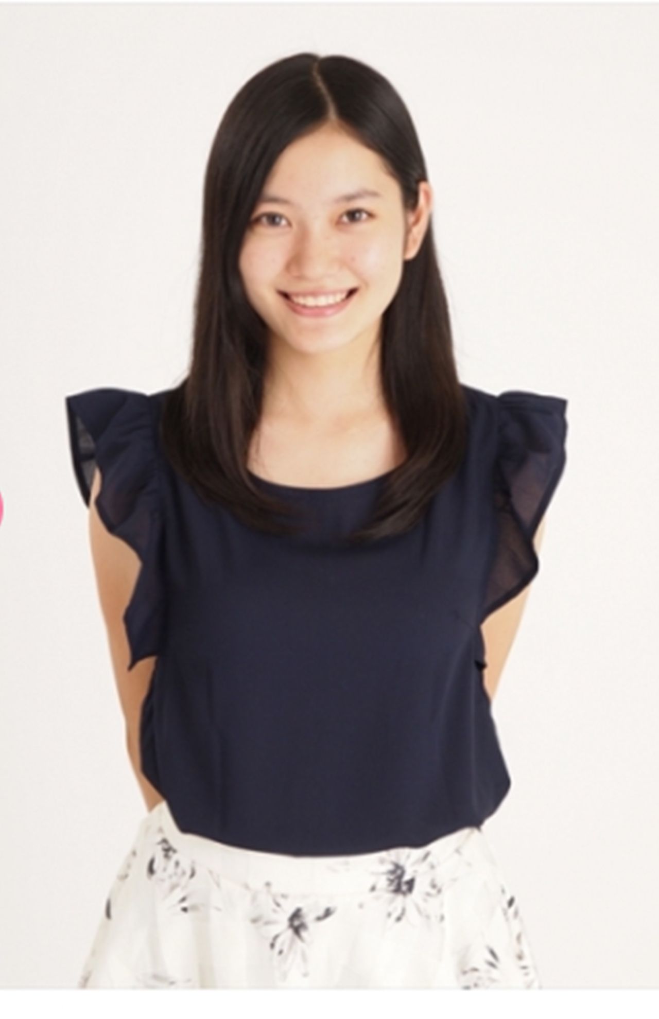 ミスコンに出場していたころのリチ（ミスキャンパスHPより）