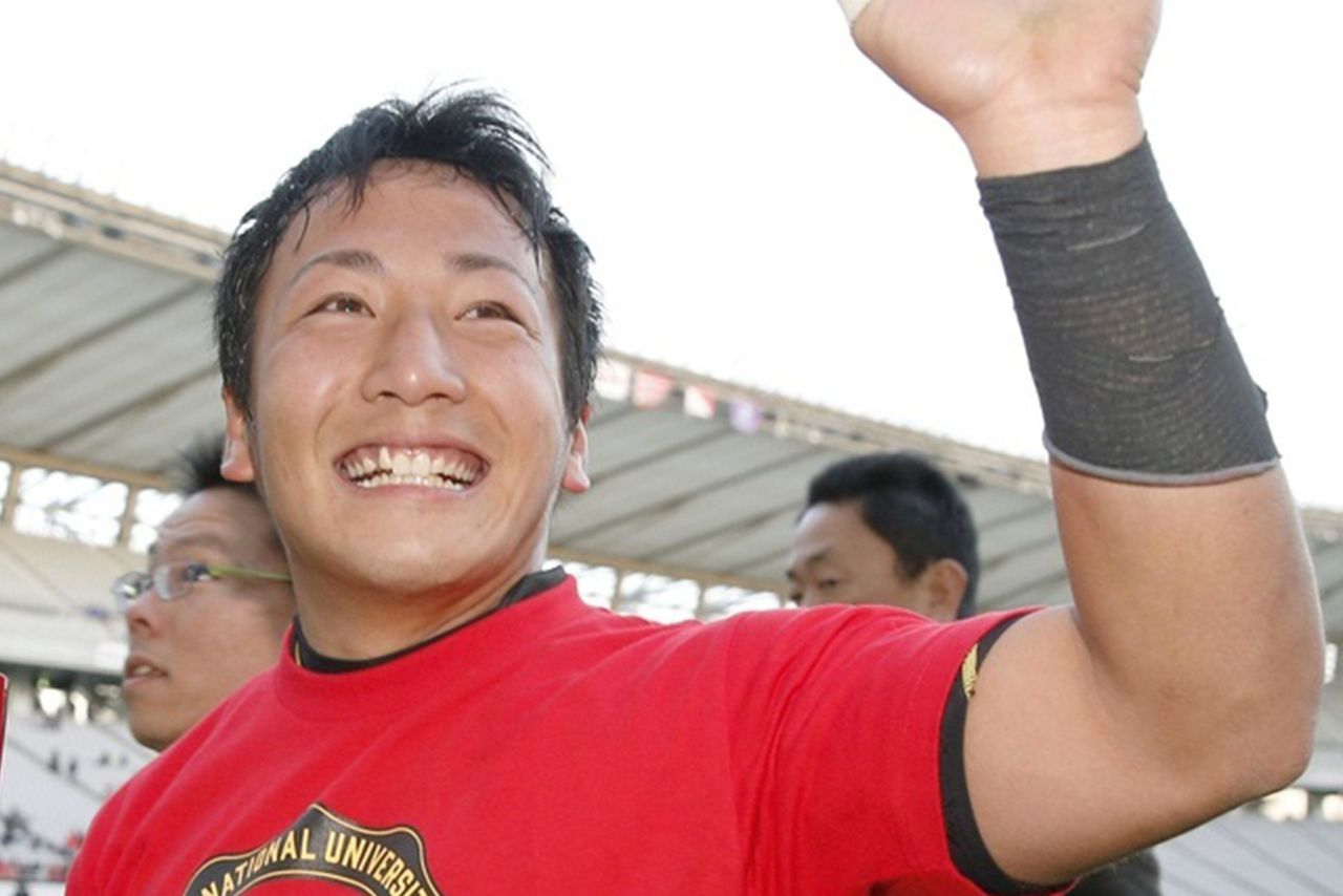 ラグビー　流大選手