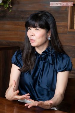 岡本純子さん　撮影／矢島泰輔