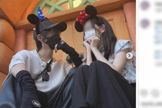 カップルユーチューバーのN氏とSさん（インスタグラムより、一部編集部加工）