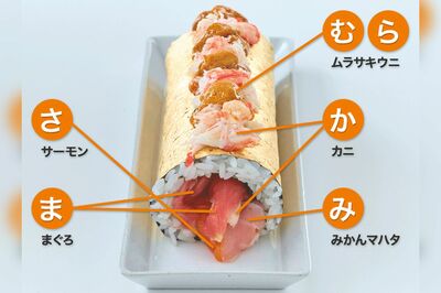 中島水産（大丸東京店）むら・か・み・さ・ま恵方巻／1万3800円
