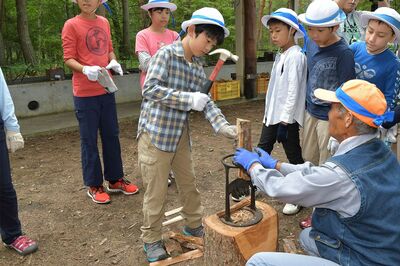 2017年8月、小学5年生の悠仁さまが参加された2泊3日の林間学校で