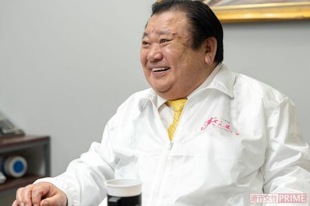 「すしざんまい」の社長・木村清さん　撮影／佐藤靖彦