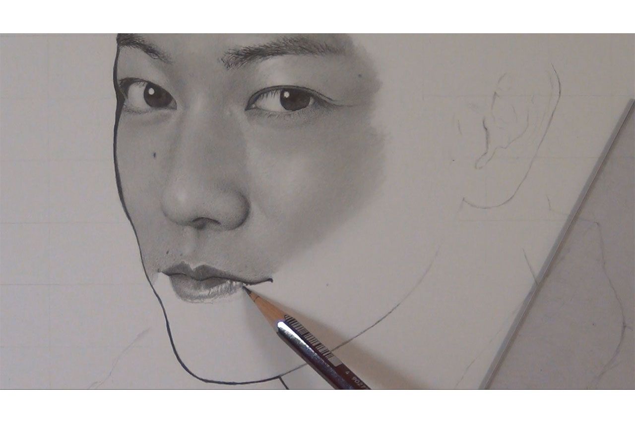 4. 次に描くのは唇