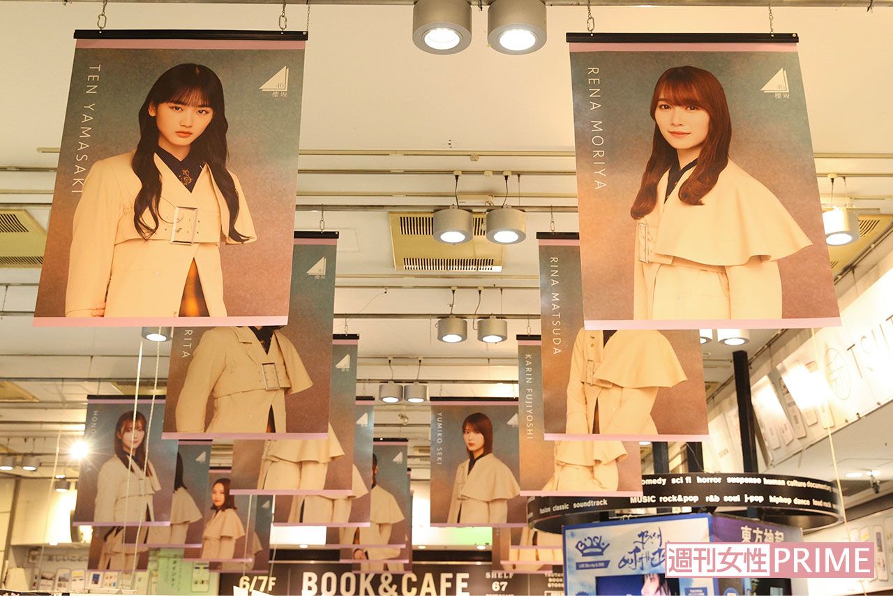 会場は櫻坂46一色に