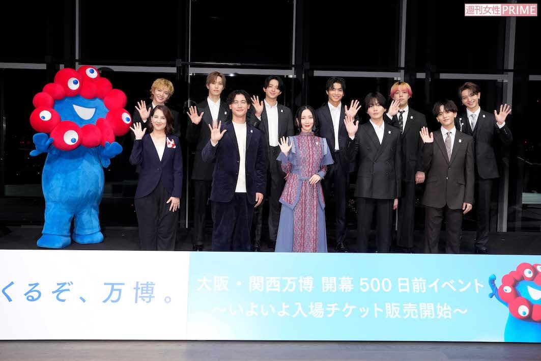 万博スペシャルサポーターのファーストサマーウイカ、FANTASTICSら。タレントに会えるならまだしも……？