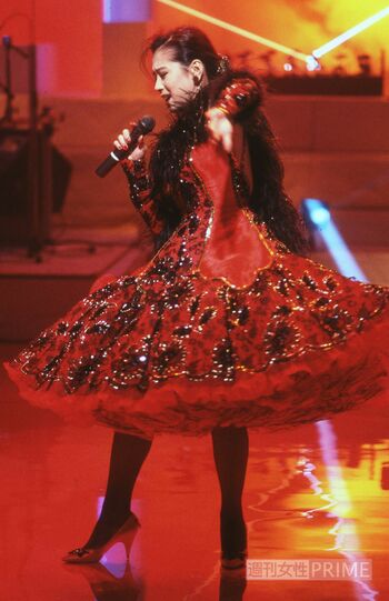'87年の人気番組『夜のヒットスタジオ』出演時は元気だった中森明菜