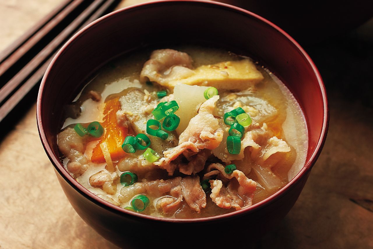 ［豚肩ロース肉］豚汁　撮影／合田昌弘