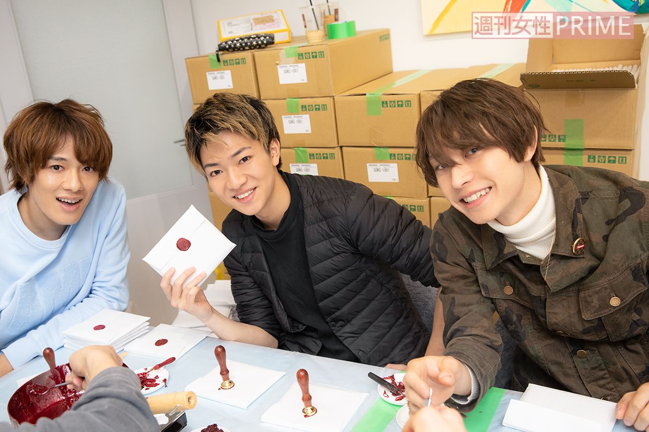 どんな反応があるか、楽しみ♪　撮影／矢島泰輔