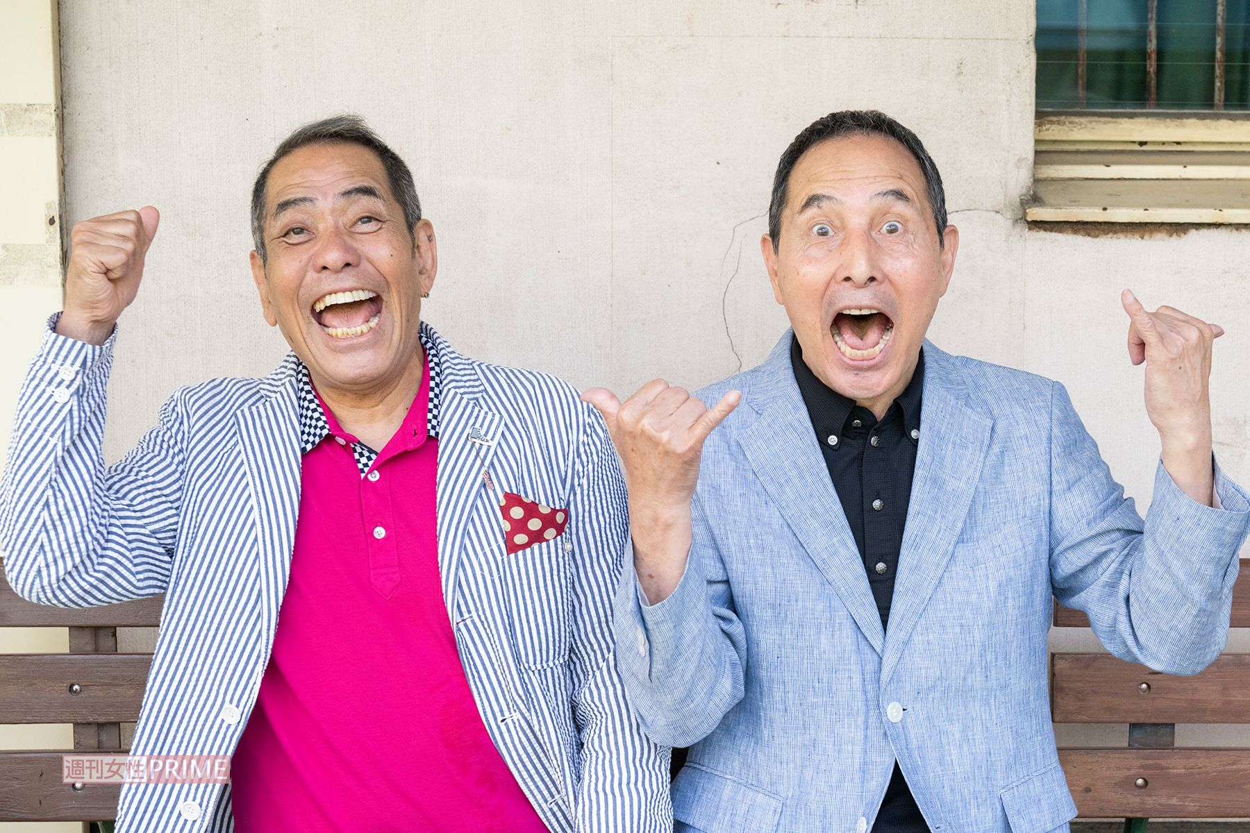 ザ・ぼんちを知らない若い世代のお客さんを爆笑させたい、と70歳を超えてもお笑いに対するパワーは衰えない　撮影／山田智絵